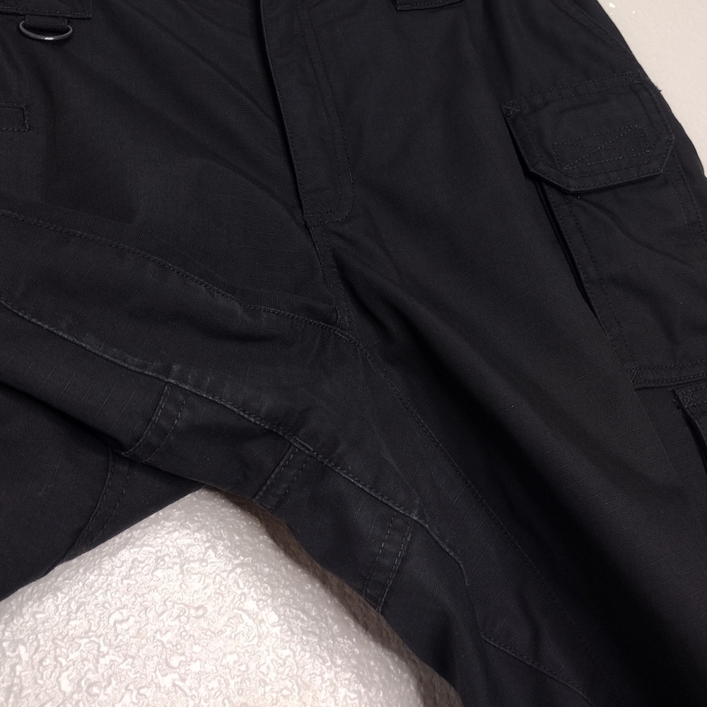 5.11 Tactical Women's Black Outdoor Work Utility Cargo Pants Sz 12 - Picture 8 of 13
